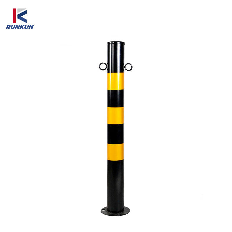 Customized Reflective Fixed Road Safety Bollard 300mm 430mm 500mm 600mm 750mm Stainless Steel Traffic Safety Warning Post