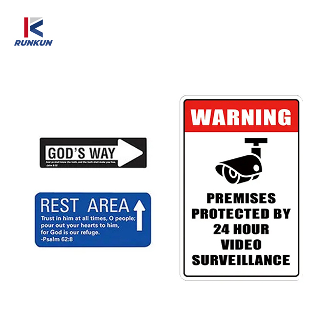 Rectangular Arrow Road AluminumTraffic Signs