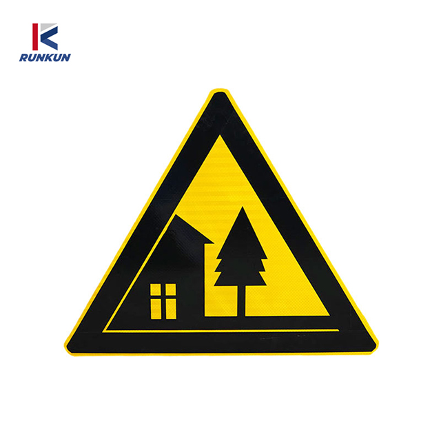 Outdoor Roadside Safety Road Traffic Signage Traffic Sign