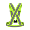 High Visibility Warning Reflective Belt Elastic Safety Cycling Vest