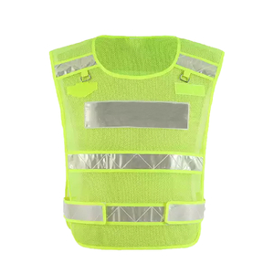 Mesh Fabric Security Reflective Vest Safety Vest for Road Work