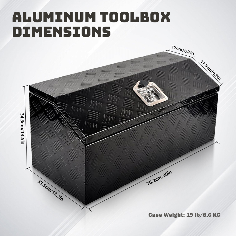 Customized Aluminum Tool Box Waterproof Tool Case Metal Tool Organizer