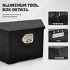 Aluminum Tool Box 5-Bars Patterned Aluminum Tool Box