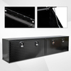 Heavy Duty Super Wide Capacity Aluminum Toolbox with 2 Doors