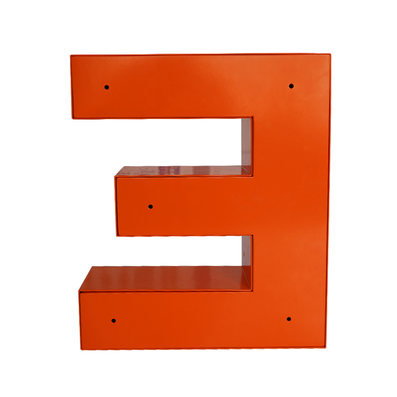 Custom 3D Aluminum Letter Billboard Advertising Letter Signs