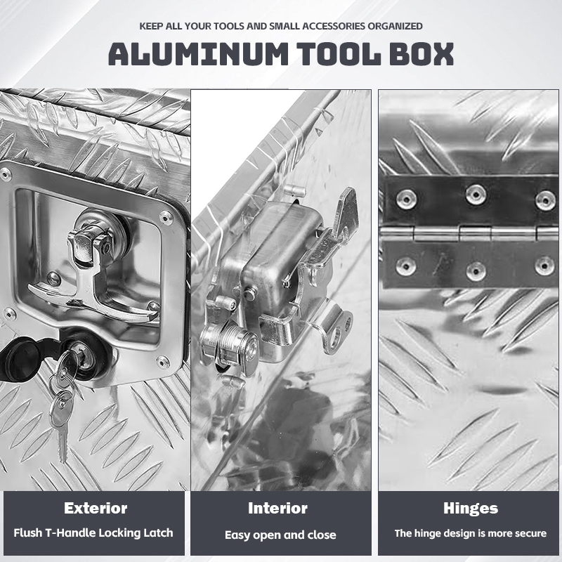 Wholesale Heavy Duty Aluminum Flight Case Metal Transport Toolbox