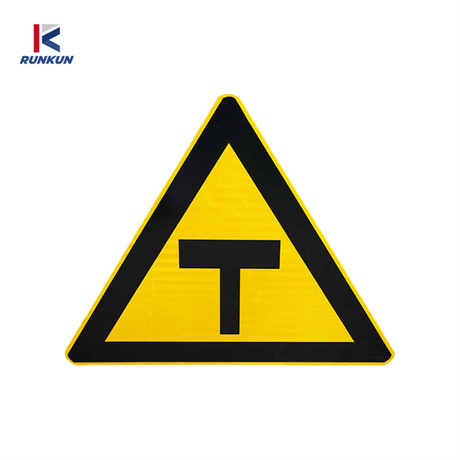 Aluminum Reflective Traffic Sign For Road Safety Warning from China ...