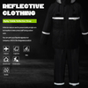 Waterproof Reflective Safety Raincoat Rain Jacket Pants for Men