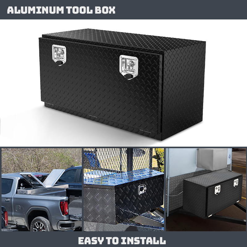 Heavy Duty Customized Metal Tool Case Aluminum Tool Box with Lock