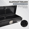 34.5 Inch Aluminum Tool Box Waterproof Truck Bed Tool Box with Lock