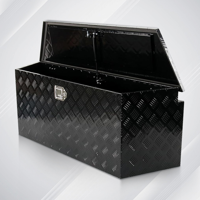 Aluminum Tool Box 5-Bars Patterned Aluminum Tool Box