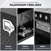 Waterproof Custom Metal Tool Storage Case Truck Aluminum Toolbox