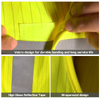 Polyester High Visibility Apparel Reflective Safety Vest for Adults