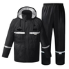 Waterproof Reflective Safety Raincoat Rain Jacket Pants for Men