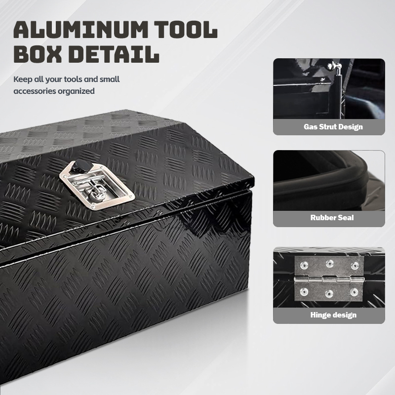 Customized Aluminum Tool Box Waterproof Tool Case Metal Tool Organizer