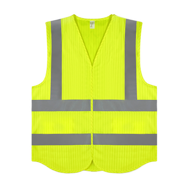 Polyester High Visibility Apparel Reflective Safety Vest for Adults