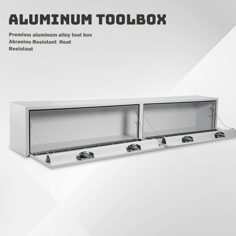 Hot Sell Double Door Aluminum Tool Case Tool Storage Box for Truck