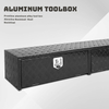 Waterproof Lockable Aluminum Alloy Tool Box Tool Case for Trailer