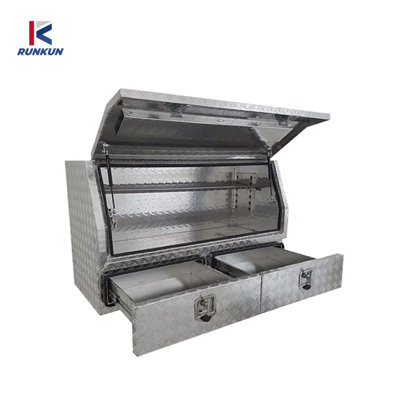 Custom Aluminium Ute Canopy Storage Tool Boxes for Pickups