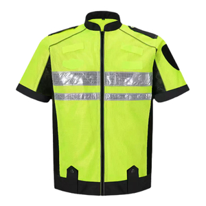 Breathable Safety Riding Jacket Short Sleeve Shirt for Racing Motor