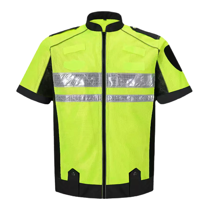 Breathable Safety Riding Jacket Short Sleeve Shirt for Racing Motor