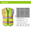 Wholesale Sleeveless Safety Jacket Vest with Wider Reflective Strips