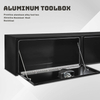 Customized Smooth Surface Aluminum Storage Toolbox for Pickup