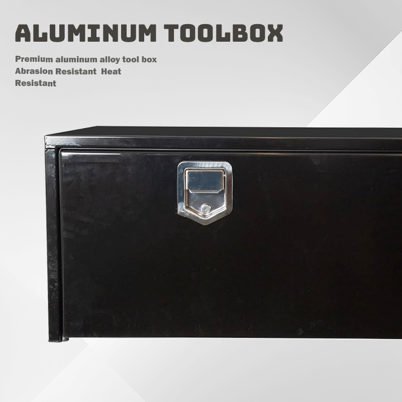 Large Capacity Black Underbody Metal Aluminum Tool Box Tool Case