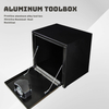 Portable Smooth Surface Aluminum Tool Box with T-Handle Latch