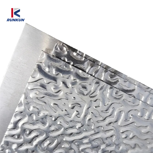 5052 Five Bar Aluminum Embossed Checked Sheet Plate 