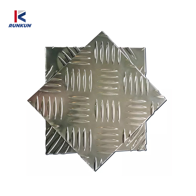 Decorate Floors Aluminum Embossed Sheet Checkered Plate 5052