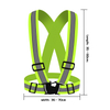 High Visibility Warning Reflective Belt Elastic Safety Cycling Vest