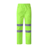 Breathable Fluorescent Reflective Rain Pants with Reflective Strips