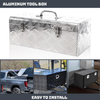 Heavy Duty Tool Organizer Aluminum Tool Box with Top Handle