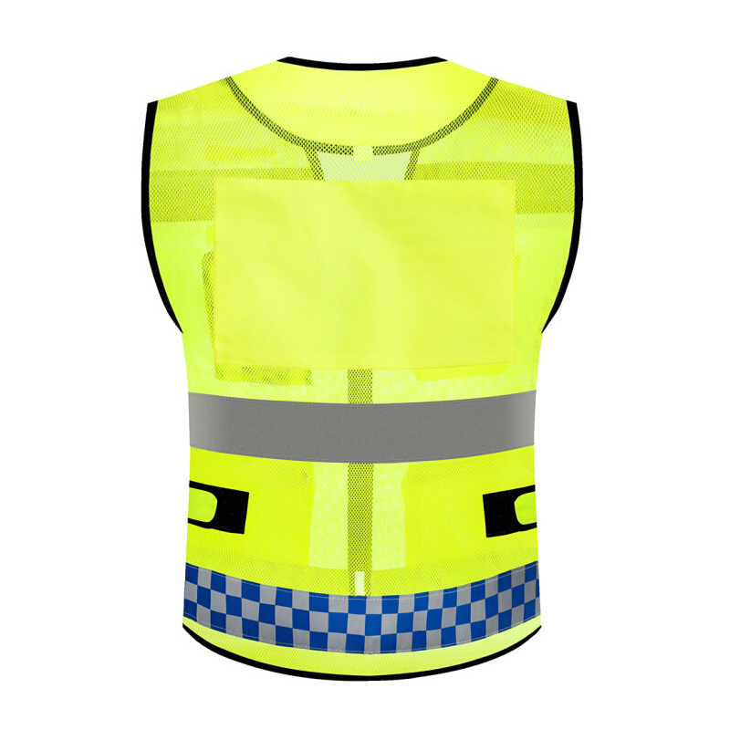 Custom Logo Hi Vis Safety Vest Workwear for Construction Road