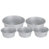 Round Baking Mold Aluminum Cake Pan Mold with Removable Bottom