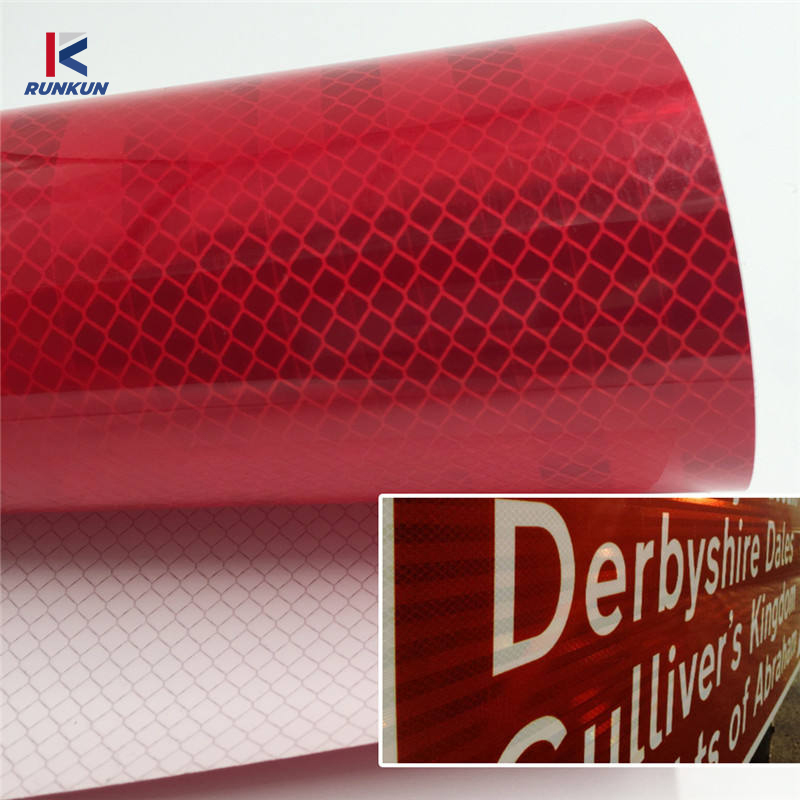 Road Sign High-Visibility Diamond Grade Reflective Film