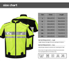 Breathable Safety Riding Jacket Short Sleeve Shirt for Racing Motor