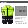 Stand Collar High Vis Guard Safety Vest with Reflective Strips