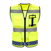 Custom Logo Hi Vis Safety Vest Workwear for Construction Road