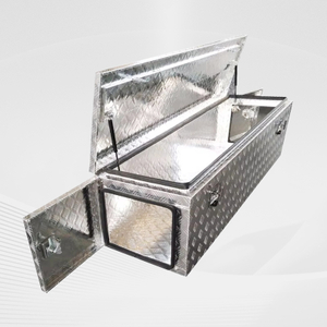 Hot Sell Trailer Saddle Aluminum Toolbox with Side Doors