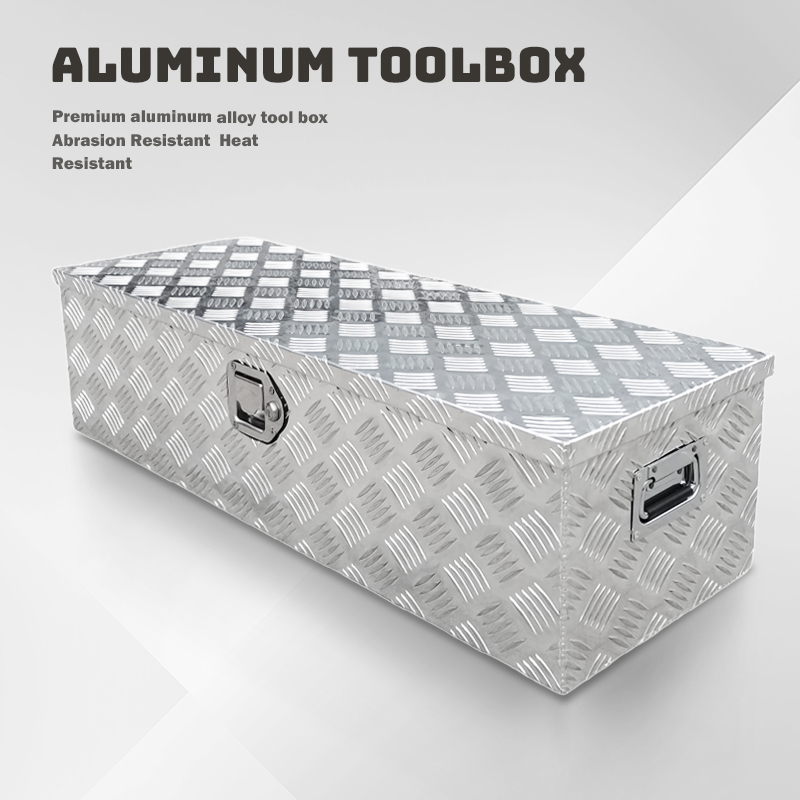 High Quality Aluminum Truck Tool Box Metal Tool Cabinet with Lid