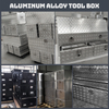 Wholesale Waterproof Aluminum Toolbox Transport Box with 2 Drawers