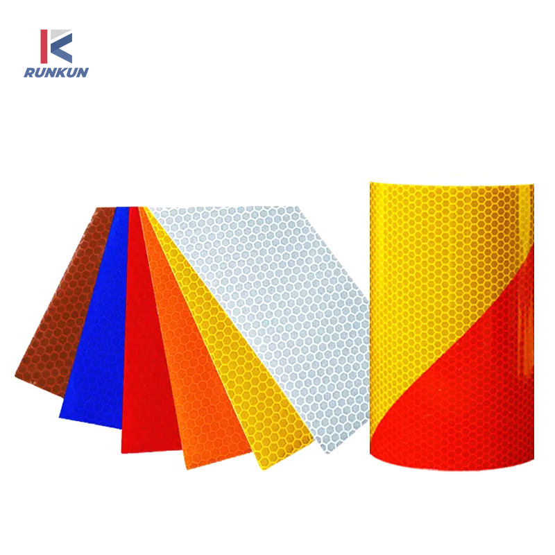 Heat Segmented Traffic Sign EGP Reflective Film Sheet Roll