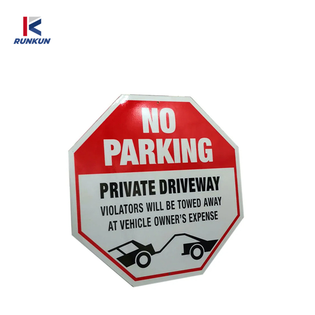 Aluminum Signage for Traffic Signs Parking Casting Door Signs