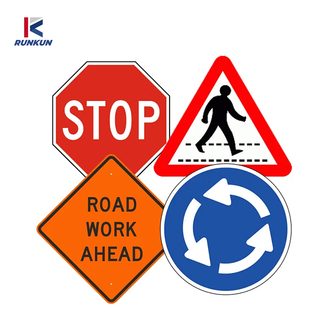 Rectangular Arrow Road AluminumTraffic Signs