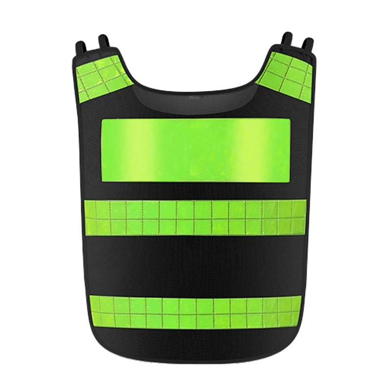 Custom Logo Safety Uniform Vest with Lattice Reflective Strips