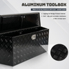 Aluminum Tool Box 5-Bars Patterned Aluminum Tool Box