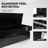 Customized Trailer Underbody Aluminum Storage Tool Box with Lock Lid