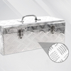 Heavy Duty Tool Organizer Aluminum Tool Box with Top Handle